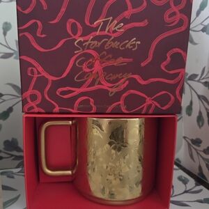 Starbucks Gold Mug with Box